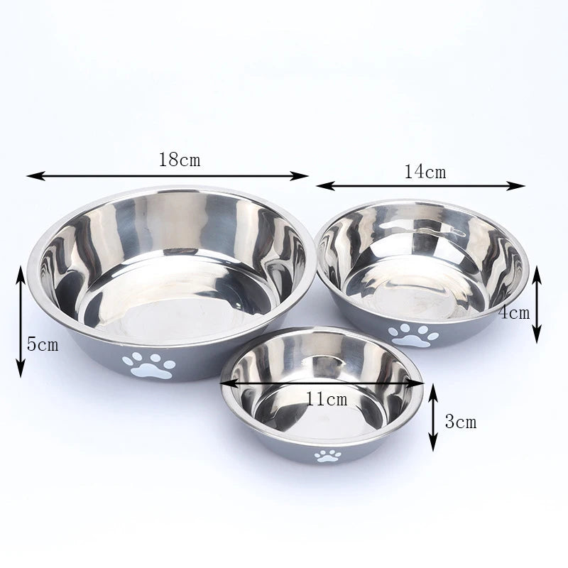 Stainless Steel Anti Slip Pet Bowl