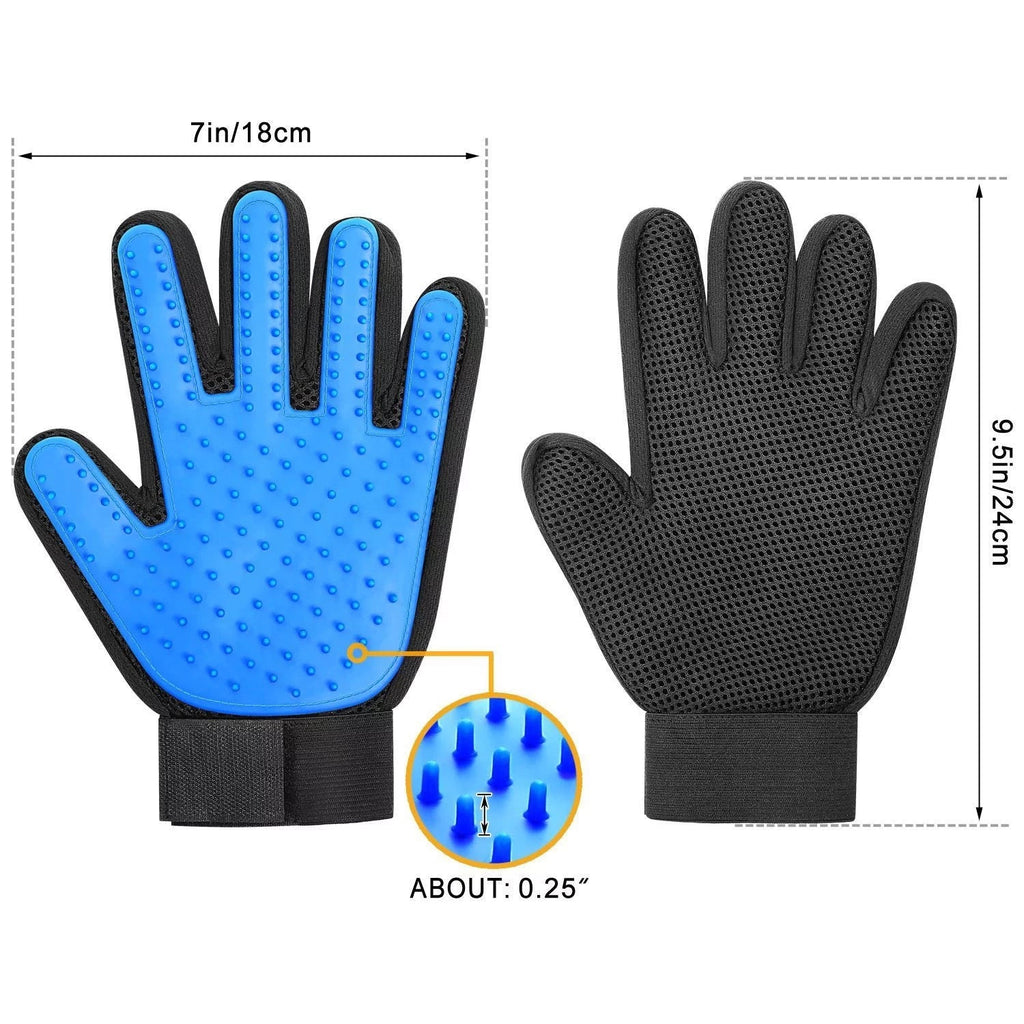 Pet Grooming Deshedding Gloves