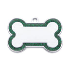 Personalized Glitter Pet ID Tag