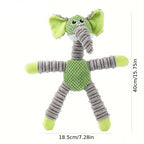 Corduroy Squeaky Plush Dog Toy