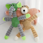 Corduroy Squeaky Plush Dog Toy
