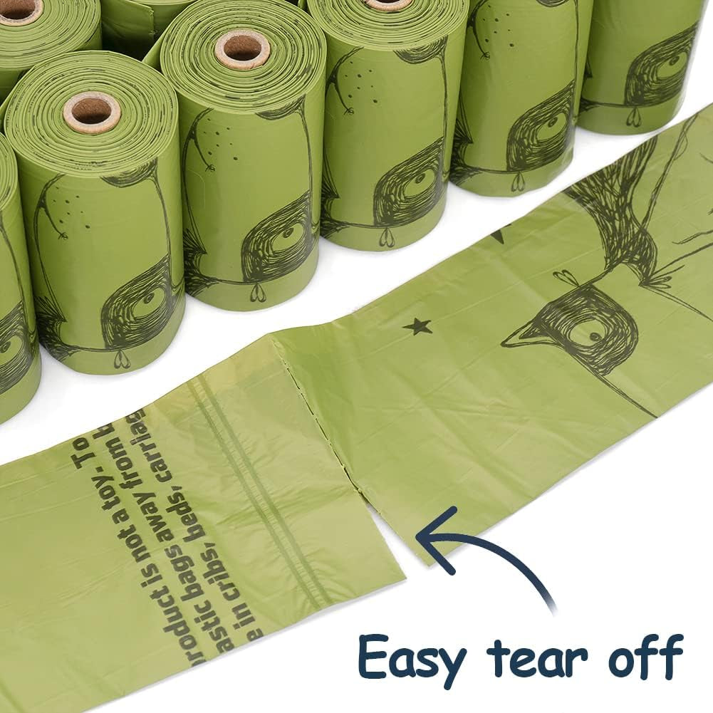 Extra Thick Dog Poop Bags with Dispenser