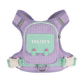 Reflective Backpack Dog Harness Set