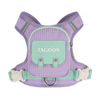 Reflective Backpack Dog Harness Set