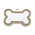Personalized Glitter Pet ID Tag