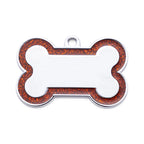 Personalized Glitter Pet ID Tag