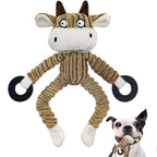 Plush Squeaky Monkey Dog Toy