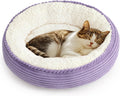 Round Plush Donut Pet Bed